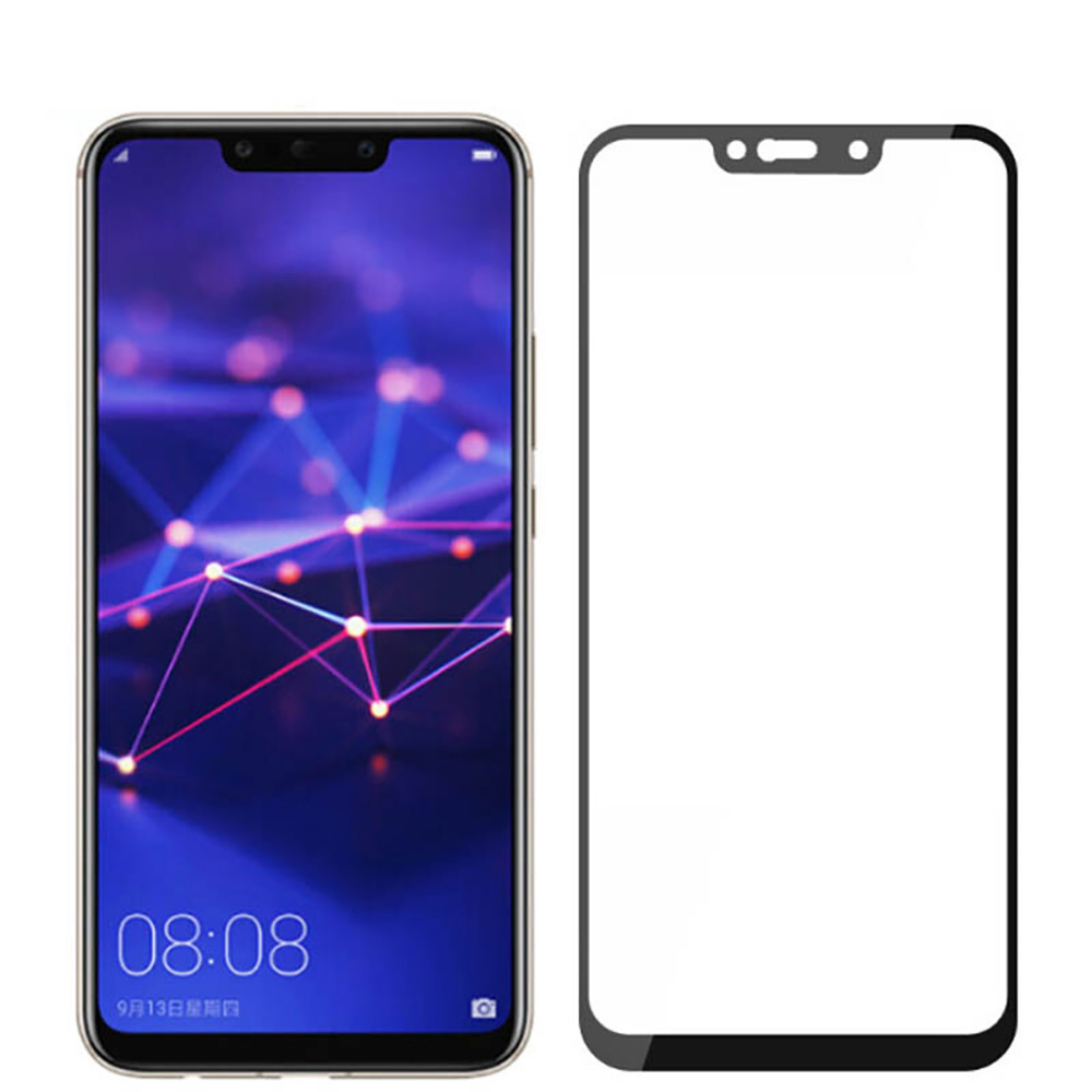 Displayschutzglas Panzerglas für HUAWEI mate 20 lite-Schwarz